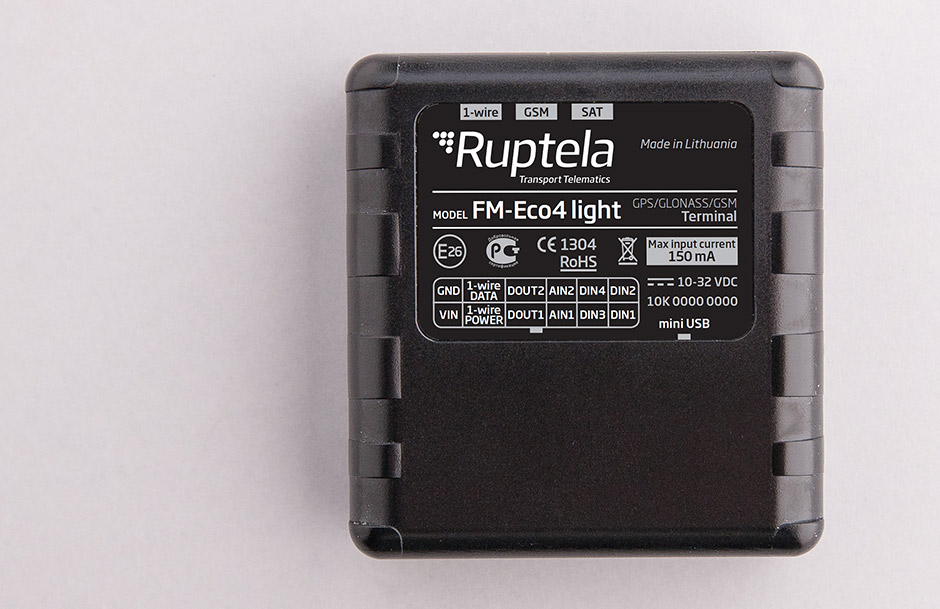 GPS-трекер Ruptela Fm-Eco4 light
